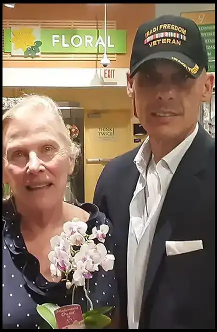 Preparing for service for Nurse front liner US Author David Haave prepares for service Mrs Nancy Cinci RN thank you for your service -- David Haave